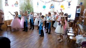 Птицы, мои птицы - Танец, Школа № 14 - Con chim (Lớp mẫu giáo của con trai)