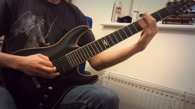 Demisery - Vicious Stabbing guitar cover смотреть онлайн