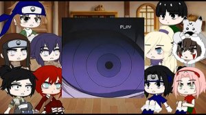 😱Реакция друзей Наруто на Клан Узумаки_ тт_ Gacha Club_Сте...