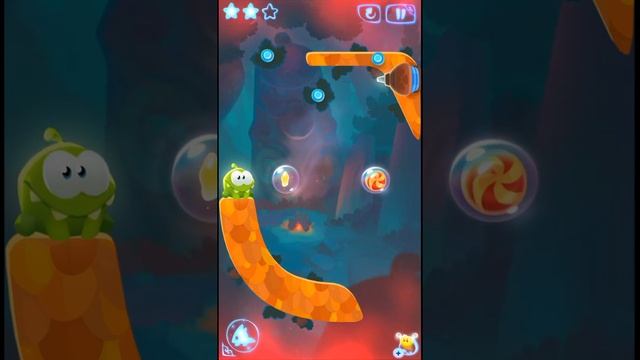 Cut The Rope Magic Stone Temple Level 50-16 Walkthrough Android