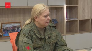 Военный медик вернулась из зоны СВО