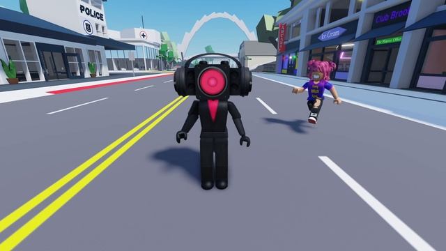 How To Become SKIBIDI SPEAKERWOMAN in Roblox Brookhaven - Outfits & ID Codes смотреть онлайн