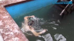 Крещенские купания в Жировичах