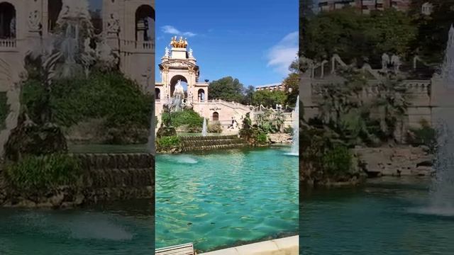 Ciutadella Park in Barcelona,Spain (not your typical park) #traveler #Barcelona #travelvlog