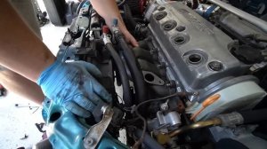 $600 eBay TURBO KIT INSTALL ON THE SLEEPER CIVIC!