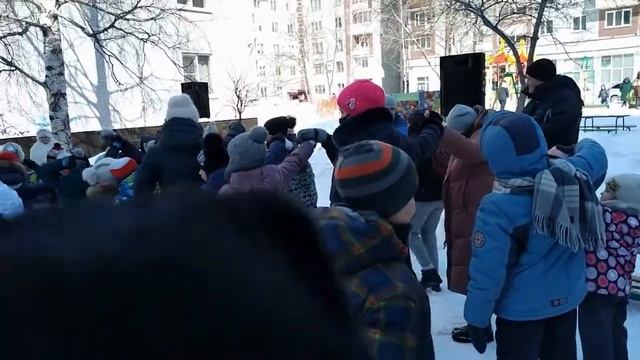 Театр Артиста Новокузнецк Масленица 2021. Празднование масленицы в нашем дворе.
