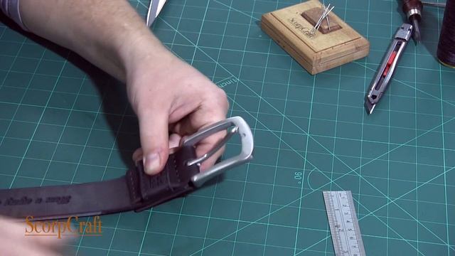 Ремень из натуральной кожи ручной работы смотреть онлайн