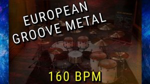 European Groove Metal Drum Track - 160 BPM (FREE WAV & MIDI DOWNLOAD)