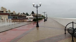 ФТ Сириус (Сочи), дождливый декабрьский денек в безлюдной Имеретинке...