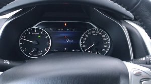 Nissan Murano Z52, запуск двигателя на холодную, -11 градусов