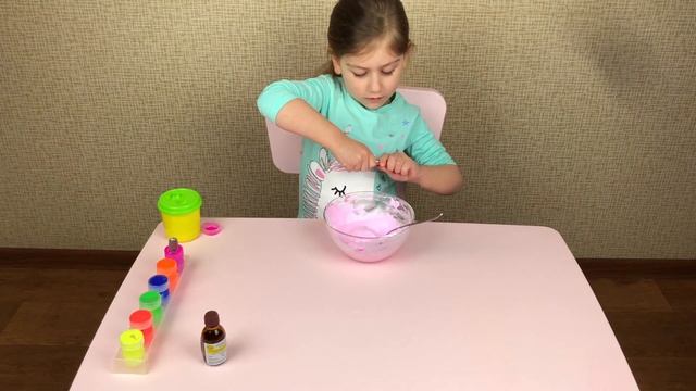 Как сделать слайм (slime) лизун своими руками) смотреть онлайн