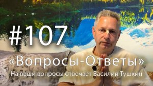 "Вопросы-Ответы", Выпуск #107 - Василий Тушкин отвечает на ваши вопросы