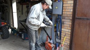 Супер тачка-тележка на 300 л. своими руками.  2-ая модернизация.