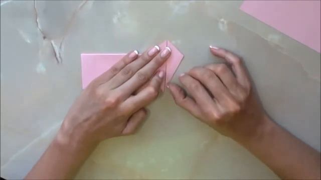 Оригами Кролик. Бумажный кролик