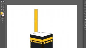 Learn How to Draw holy Kabba (Mecca) in flat design Adobe Illustrator.