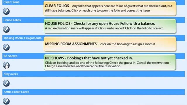 MyPMS: Night Audit Screen смотреть онлайн