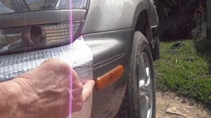 Lexus RX 300-ремонт бампера.