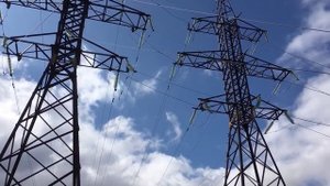 Схлёст проводов на ЛЭП⚡️35кВ⚡️электрическая дуга