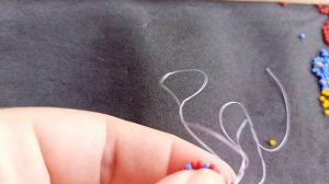 Круговое ткачество с бисером