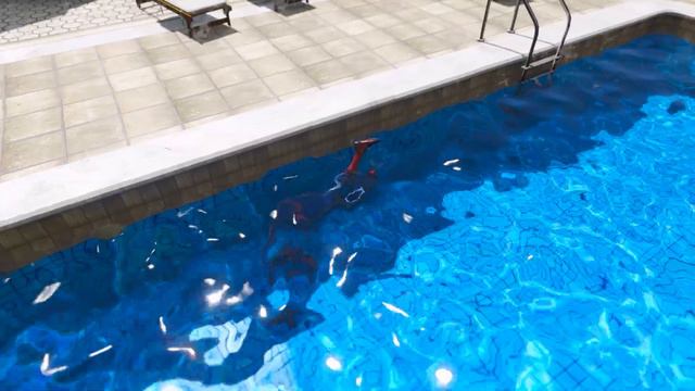 GTA 5 Water Ragdoll SPIDERMAN VS RED HULK | Euphoria physics vol.7 смотреть онлайн