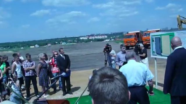 Строительство крытого катка на  Заречке