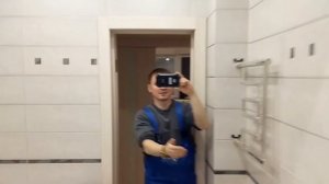 Зеркало со светодиодной подсветкой в ванную,с сенсорным выключателем