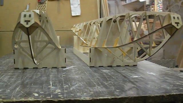 Каркас поплавков для Cessna 152 от Faster Wind смотреть онлайн