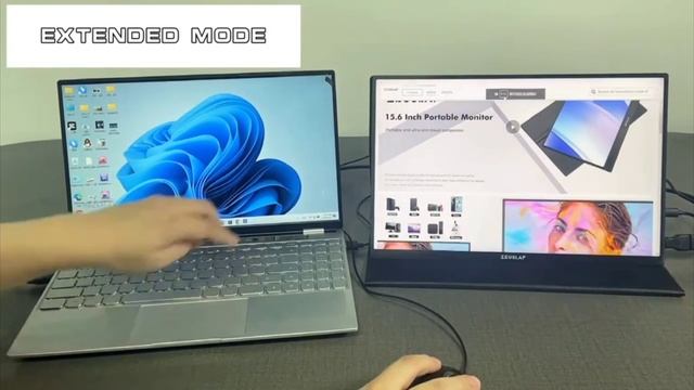 ZEUSLAP-Monitor portátil de 16 pulgadas, pantalla para ordenador portátil, Switch, ps4, ps5, Xbox смотреть онлайн