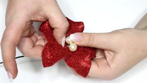 НОВОГОДНИЕ цветы из фоамирана своими руками ? DIY Christmas Ornaments HANDMADE