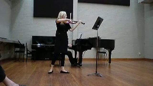 Samantha Calvert Violin - Schumann Sonata смотреть онлайн