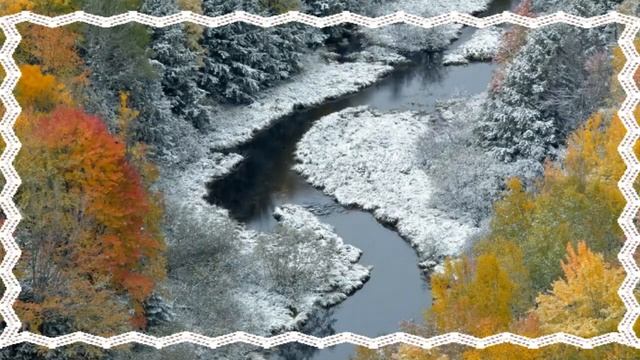 ОСЕНЬ И ПЕРВЫЙ СНЕГ.(муз. Александр Пономарёв) смотреть онлайн