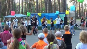Вожатский танец "Я на позитиве". Звёздный-2015