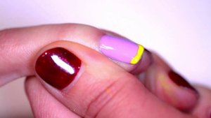 Мастер класс. Цветной French (Френч) гель-лаками UNO (shellac)