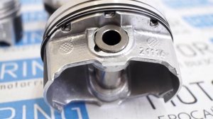 Комплект поршней с пальцами и кольцами на двигатель ВАЗ 21116 | MotoRRing.ru