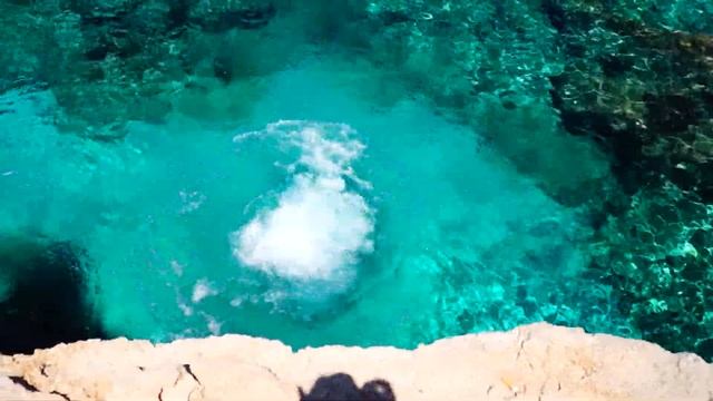 КИПР. Прыжок в воду с мыса Греко. смотреть онлайн