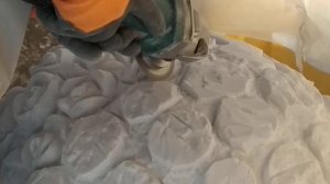 How to engrave a rose on marble!!! Как сделать розу из мрамора !!!