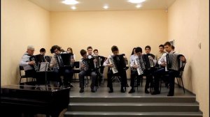 Оркестр баянистов и аккордеонистов Рамонской ДШИ. Дж.Каччини. Аве Мария.