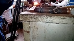 Сварка пропановой горелкой, неуспешный дубль
