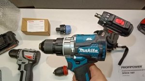 Шуруповерт со сьёмным патроном на который макита так и не сподобилась но её акб 18в сюда подходят.