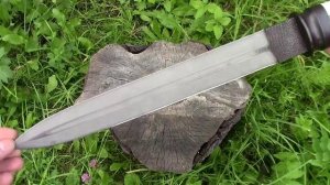 Кинжал из напильника. Мастерская Федотова.