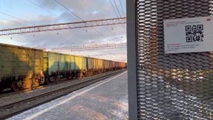 Электричка КАНДАЛАКША - МУРМАНСК на станции Оленегорск | РЖД ПОЕЗД