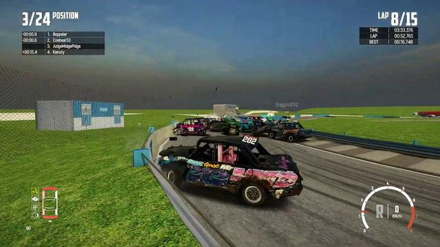 PC - Next Car Game: Wreckfest - Online Bangers - Mendips Raceway смотреть онлайн