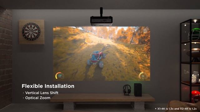 ViewSonic X1-4K & X2-4K | 4K HDR High Brightness Smart LED Home Projector | Designed for Xbox смотреть онлайн