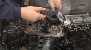 Разбор двигателя 4A-GE