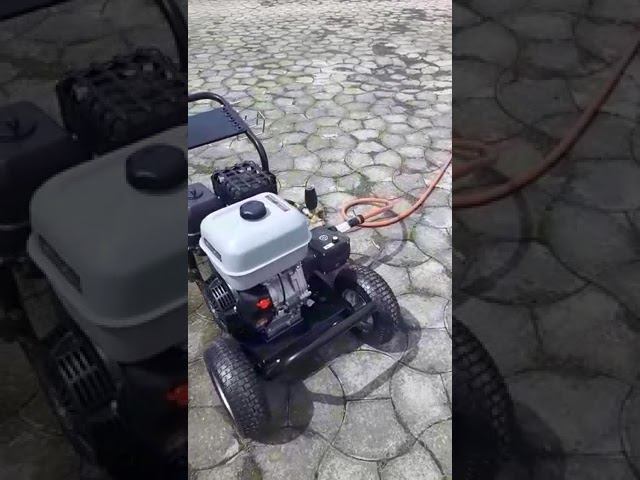 Бензиновая мойка 280 бар (мойка тротуарной плитки + фасад) смотреть онлайн