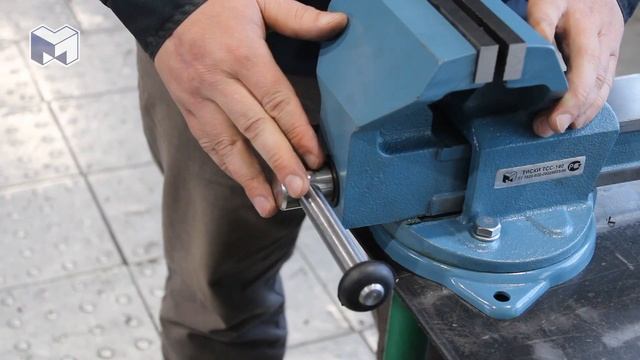 Слесарные тиски Глазов ТСС-140, завод "Металлист". Обзор.