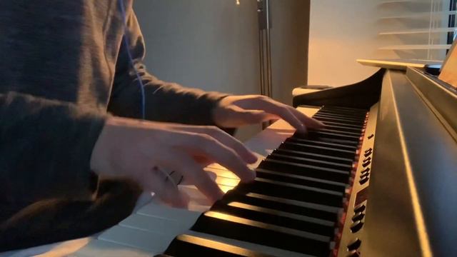 You’ll never walk alone - Marcus Mumford/rueben James inspired piano cover смотреть онлайн