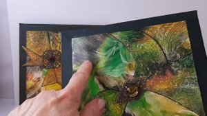 Картины на продажу. Диптих в авторской технике. Рисование  утюгом. Текстурные картины.