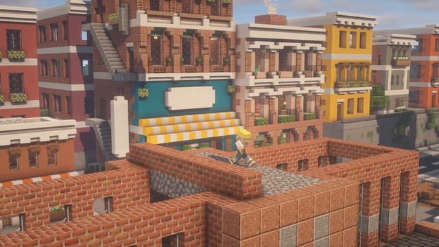 Minecraft : How To Build A Train Station! смотреть онлайн