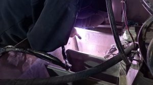 сильвер хавк 540 замена транцевой доски+покраска.